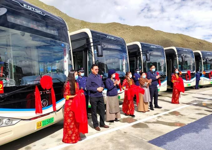 硬核！設(shè)輪椅專區(qū)，實(shí)現(xiàn)無障礙乘車，拉薩公交大站快線，直通車投運(yùn)了?！?(圖2)