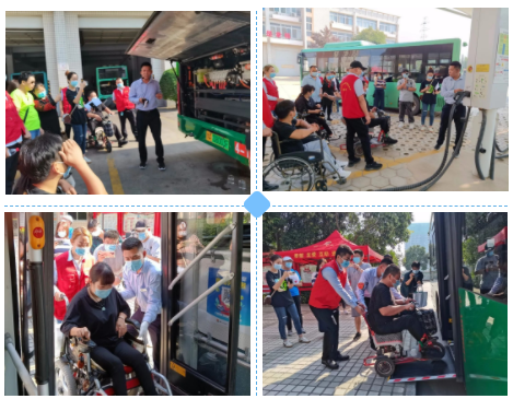 公交有溫度，出行無難度——特殊群體坐上公交看鄭州，體驗(yàn)“無障礙之旅”(圖1)